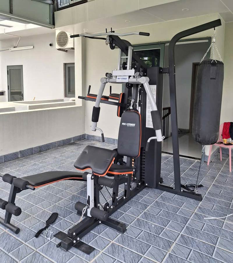 Giàn tập tạ đa năng BP-806 có xà đơn xà kép