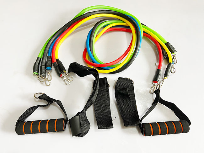 Bộ dây đàn hồi ngũ sắc tập gym