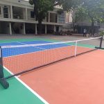 Bộ trụ lưới pickleball Xuki thép 90x90 mm