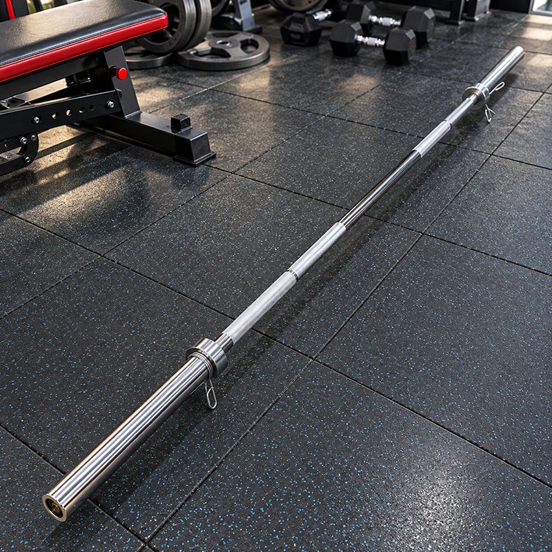 Đòn tạ dài 2m2 lỗ phi 50 innox